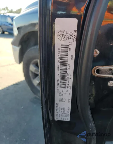 2018 Ram 1500 St from USA, damaged, VIN 1C6RR7ST5JS190632